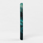 青のグラデーション: 海の夢をカスタマイズ Case-Mate iPhoneケース (裏面/右)