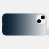 青のグラデーション Case-Mate iPhoneケース (裏面 (横))