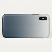 青のグラデーション Case-Mate iPhoneケース (裏面(横))