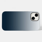 青のグラデーション Case-Mate iPhoneケース (裏面 (横))