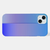 青のグラデーション iPhoneケース (裏面横)