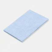 青のグリッド線 ポストイット (アングル)