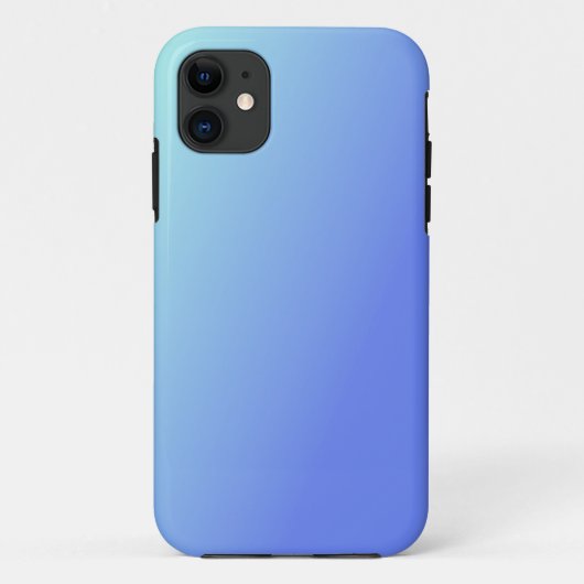 青のシェード、iPhone 11グラデーションカバー Case-Mate iPhoneケース (裏面)