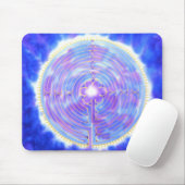青のシャルトルの迷路: Silkandartのマウスパッド マウスパッド (マウス)