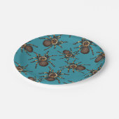 青のタランチュラ ペーパープレート (アングル)