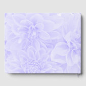 青のダリア ゲストブック (裏面)