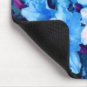 青のツツジ マウスパッド (コーナー)