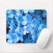 青のツツジ マウスパッド (マウス)