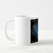 青のバラPKUのマグ コーヒーマグカップ (左)