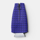 青のパターン ボトルクーラー (裏面)