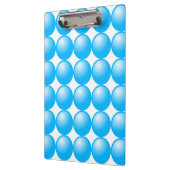 青のビーズ クリップボード (左)