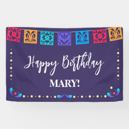 青のフィエスタフラグ 横断幕