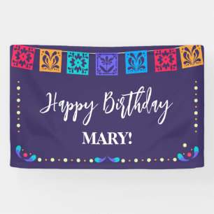 青のフィエスタフラグ 横断幕