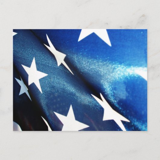 青のフィールド ポストカード (正面)