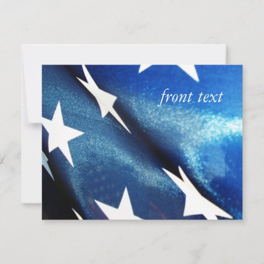 青のフィールド(1) 招待状 (正面)