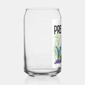 青のプレーター，サメ，漫画のスタイル ガラス缶 (右)