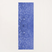 青のベクトルの濃淡 ヨガマット (裏面)