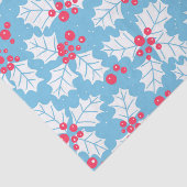 青のホリーベリー 薄葉紙 (詳細)