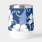 青のポリネシアの夢のパターン (背面)