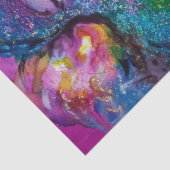 青のマスク/ベネチアンマスカレードマスク 薄葉紙 (詳細)