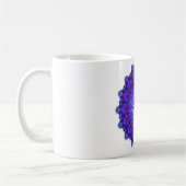 青のマンダラスター コーヒーマグカップ (左)