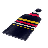 青のユニフォームストライプ カッティングボード (角)