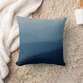 青のレイヤー クッション (ブランケット)