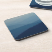 青のレイヤー コースター (左側)