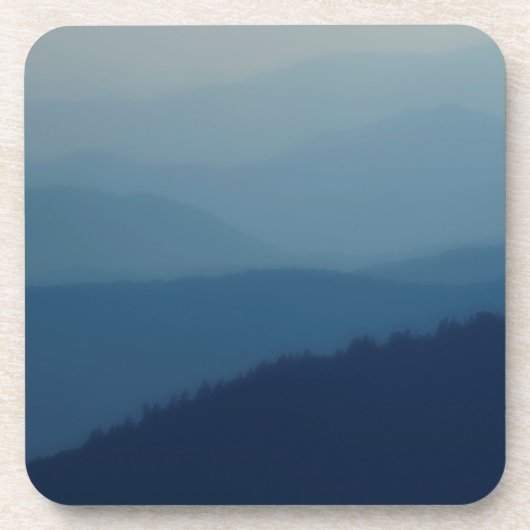 青のレイヤー コースター (正面)