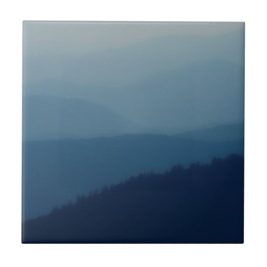 青のレイヤー タイル (正面)