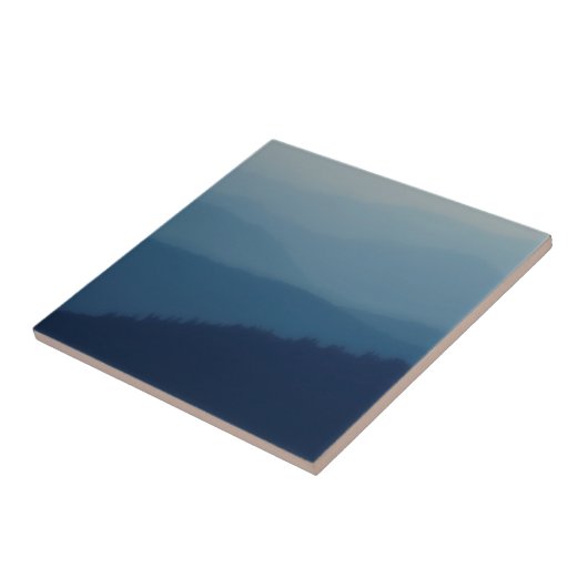 青のレイヤー タイル (側面)