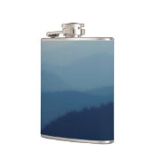 青のレイヤー フラスク (左)