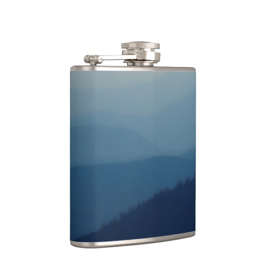 青のレイヤー フラスク (右)