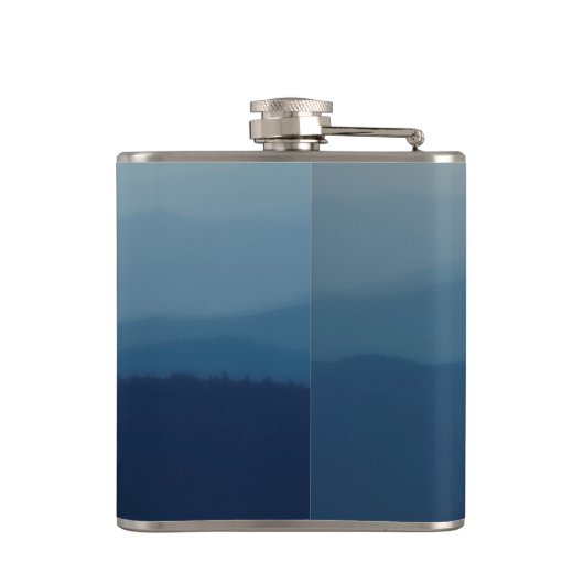 青のレイヤー フラスク (裏面)