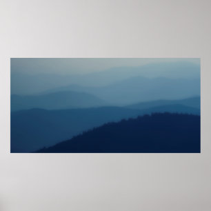 青のレイヤー ポスター