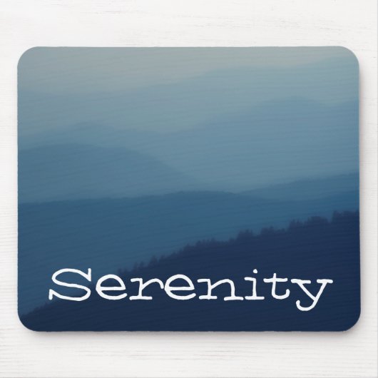 青のレイヤー マウスパッド (正面)