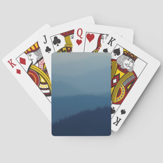 青のレイヤ トランプ (裏面)