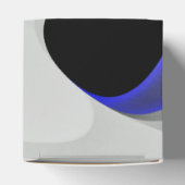 青の下：抽象芸術グレー、黒、青 フェイバーボックス (上部)