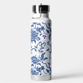 青の中の不気味な色合い ウォーターボトル (右面)