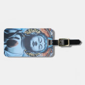 青の仏 ラゲッジタグ (正面横)