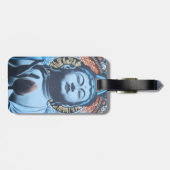 青の仏 ラゲッジタグ (裏面横)