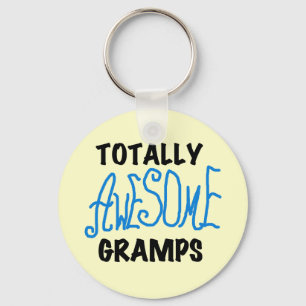 青の全く素晴らしいGrampsのTシャツおよびギフト キーホルダー