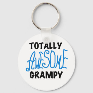青の全く素晴らしいGrampyのTシャツおよびギフト キーホルダー