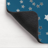 青の分散させた星 マウスパッド (コーナー)