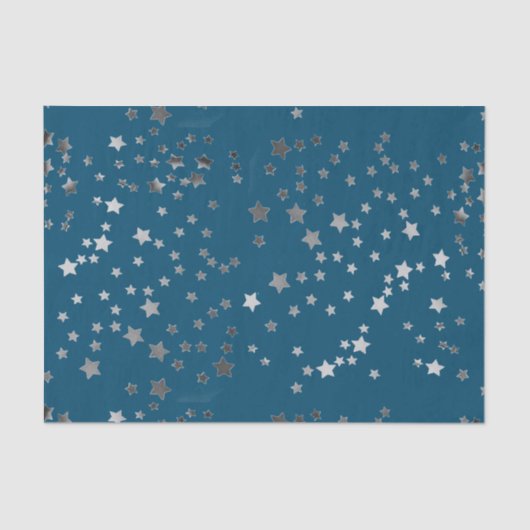 青の分散させた星 薄葉紙 (正面)