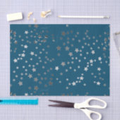 青の分散させた星 薄葉紙 (クラフト)