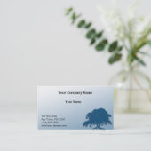 青の分野の巨大なカシ 名刺 (スタンド正面)