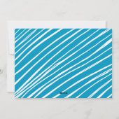 青の単に楽しい写真 シーズンカード (裏面)