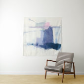 青の合間|の抽象芸術 タペストリー (インサイチュ)