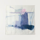 青の合間|の抽象芸術 タペストリー (正面)